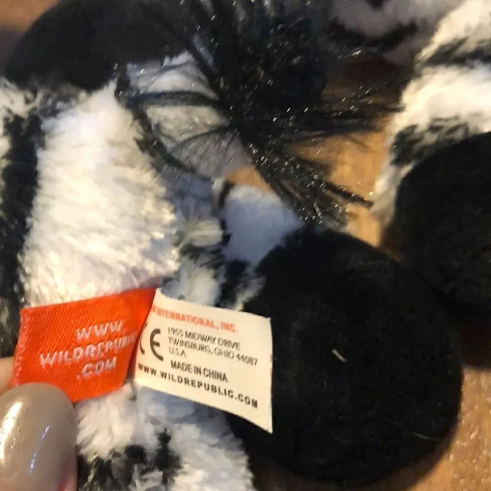 Wild Republic mini zebra-2 plushes - Picture 8 of 9